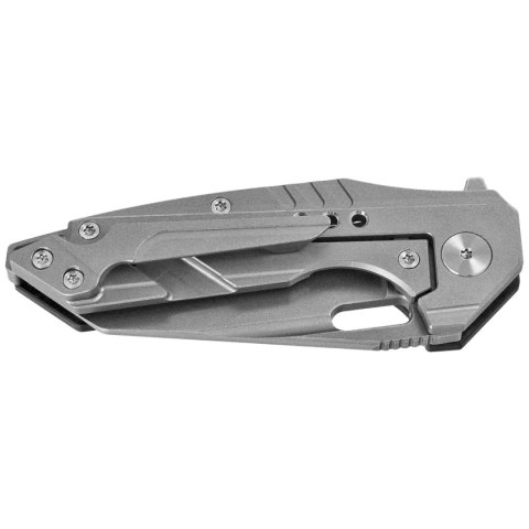 Nóż składany Bestech Nyxie 3 Grey Titanium / Marble Carbon Fiber, Bead Blasted / Stonewashed CPM S35VN by Todd Knife and Tool (B Bestech Knives