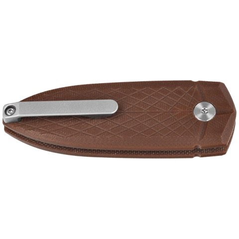 Nóż składany Bestech QUQU Brown G10, Satin 14C28N by Gogo (BG57A-3) Bestech Knives