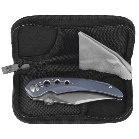 Nóż składany Bestech Razon Blue Titanium, Satin MagnaCut by Kombou (BT2406A) Bestech Knives