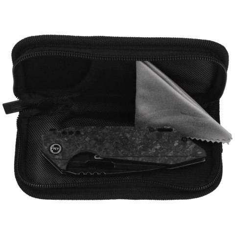 Nóż składany Bestech Shodan Black Titanium / Carbon Fiber, Black Stonewashed CPM S35VN by Todd Knife and Tool (BT1910D) Bestech Knives