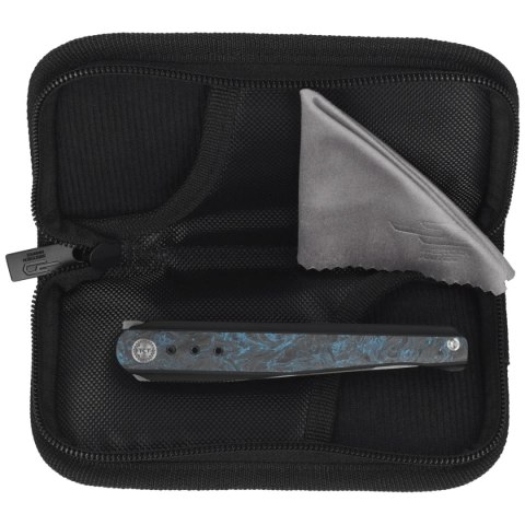 Nóż składany Bestech Spear Phisher Black Titanium/Blue CF, Hand Rubbed Satin M390 by Todd Knife and Tool (BT2405C) Bestech Knives