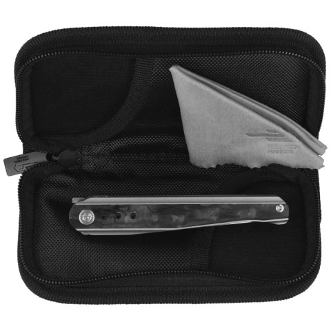 Nóż składany Bestech Spear Phisher White Titanium/Marble CF, Hand Rubbed Satin M390 by Todd Knife and Tool (BT2405A) Bestech Knives