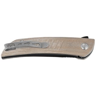 Nóż składany Bestech Swift Beige Micarta, Satin/Black D2 (BG30C-2) Bestech Knives