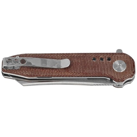 Nóż składany Bestech Syntax Natural Micarta, Stonewashed/Satin 14C28N by Todd Knife and Tool (BG40E) Bestech Knives