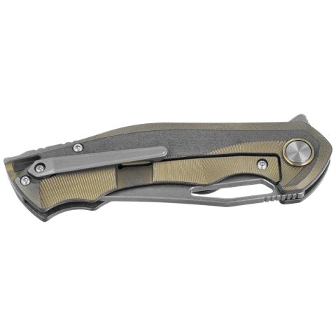 Nóż składany Bestech Tercel Retro Gold/Gray Titanium, Stonewashed CPM S35VN (BT1708A) Bestech Knives