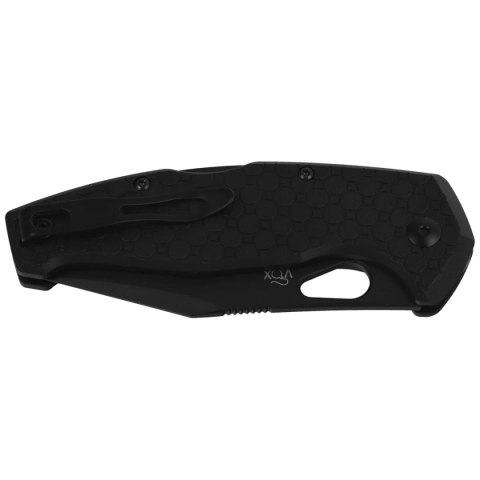 Nóż składany Fox Kita Black FRN, Black Top Shield Niolox by Jesper Voxnaes (FX-625 BB) FOX