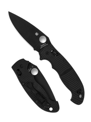 Nóż składany Spyderco Manix 2XL Salt Black G10, Black DLC MagnaCut by Eric Glesser (C95GMCBKP2) Spyderco Inc.