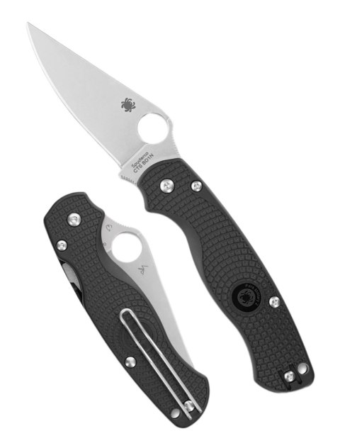 Nóż składany Spyderco Para Military 2 Lightweight Black FRN, Satin CTS BD1N by Sal and Eric Glesser (C81PBK2) Spyderco Inc.