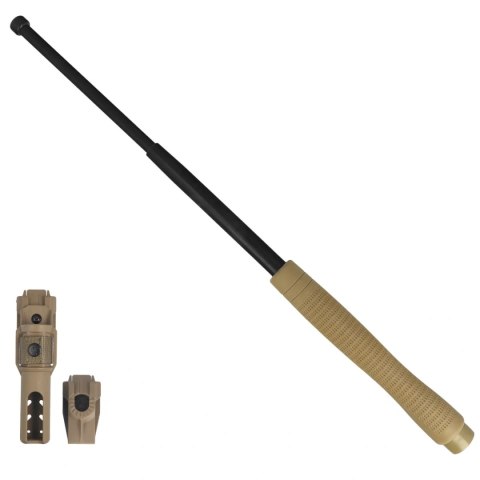Pałka teleskopowa hartowana ESP Ergonomic 23'' Khaki (ExB-23HE-KH BH-55) ESP - Euro Security Products