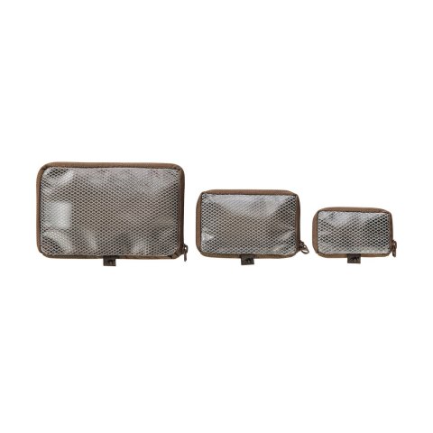 Zestaw organizerów Tasmanian Tiger Mesh Pouch Set VL - coyote brown Tasmanian Tiger