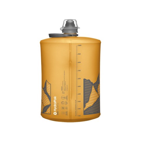 Butelka składana HydraPak Stow Bottle 1 L - golden yellow HydraPak