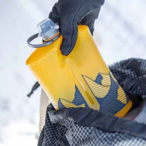 Butelka składana HydraPak Stow Bottle 1 L - golden yellow HydraPak