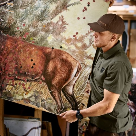 Koszula z krótkim rękawem Harkila Trek Grape leaf Härkila