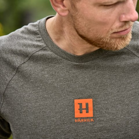 Koszulka Harkila Instinct Green melange Härkila
