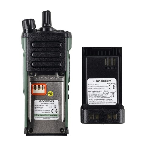 Krótkofalówka Baofeng DM-32E HTQ DMR + pasmo lotnicze Baofeng