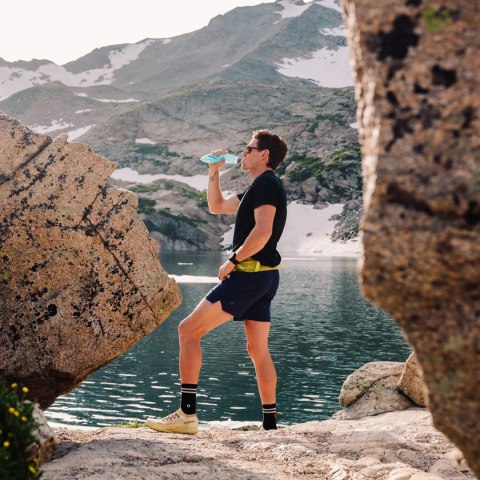 Miękka butelka na wodę HydraPak PocketFlask 500 ml malibu blue HydraPak