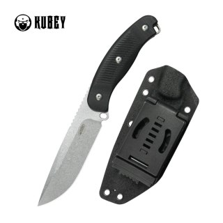 Nóż Kubey Bearcat Black G10, Beadblasted 14C28N by Maksim Epifantsev (KU426A) Kubey Knife
