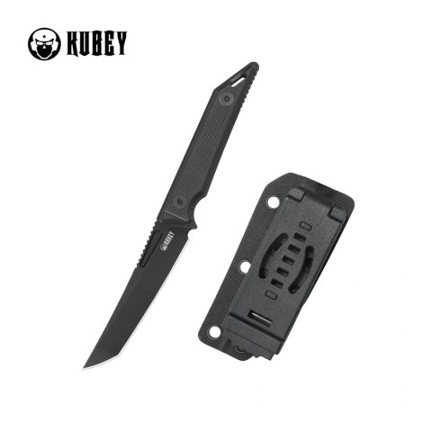 Nóż Kubey Goliath Black G10, Blackwashed 14C28N by Jake Hoback (KU430B) Kubey Knife