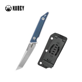Nóż Kubey Goliath Denim Micarta, Beadblasted 14C28N by Jake Hoback (KU430C) Kubey Knife