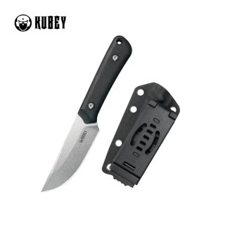 Nóż Kubey Thorn Black G10, Beadblasted 14C28N by Scott Halpern (KU413A) Kubey Knife