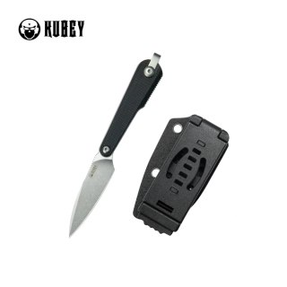 Nóż Kubey YAG SP Black G10, Beadblasted 14C28N by Ostap Hel (KU452A) Kubey Knife