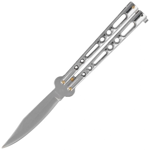 Nóż motylek Martinez Albainox Balisong Chrom Zamak, Mirror 3Cr13Mov (02053-C) Martinez Albainox