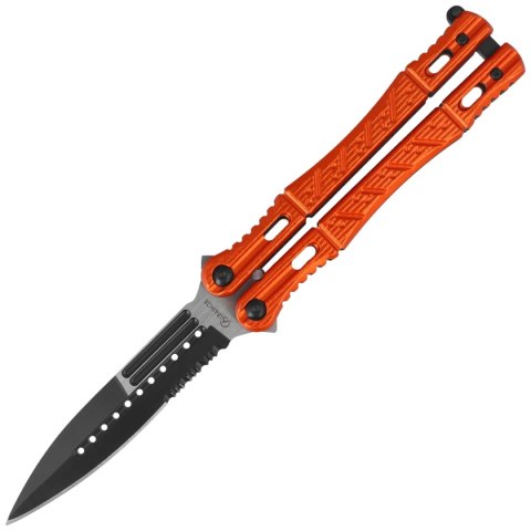 Nóż motylek Martinez Albainox Balisong Red Aluminium, Black 3Cr13Mov (02098) Martinez Albainox