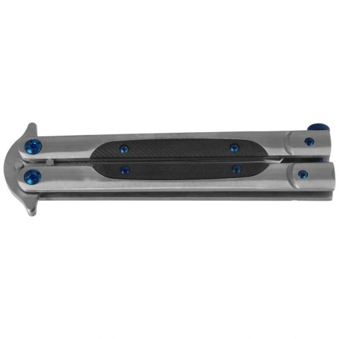 Nóż motylek Tokisu Balisong Black G10/Steel, CNC Satin 7Cr17Mov (02198) Tokisu by Martinez Albainox