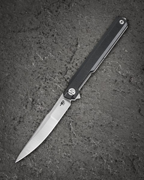 Nóż składany Bestech Duoz Black G10, Satin 14C28N by Ostap Hel (BG65A) Bestech Knives