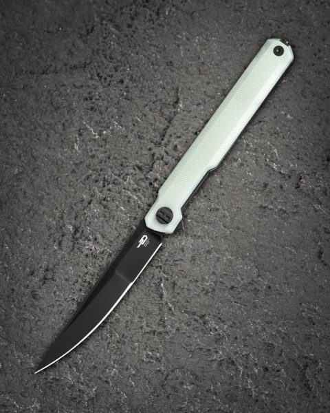 Nóż składany Bestech Duoz Jade G10, Black PVD 14C28N by Ostap Hel (BG65D) Bestech Knives