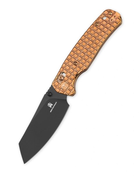 Nóż składany Bestechman Cicada's Wing Bronze Frag Stainless Steel, Black PVD 10Cr15MoV (BMK06-S-4) Bestechman by Bestech Knives