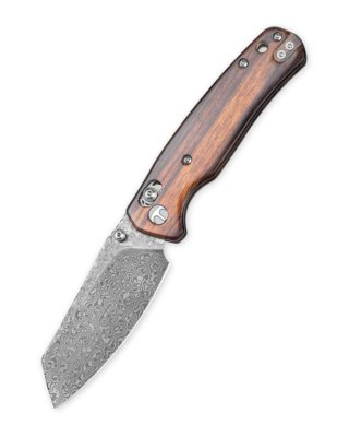 Nóż składany Bestechman Cicada's Wing Desert Ironwood, Damascus (BMK06-W-4) Bestechman by Bestech Knives