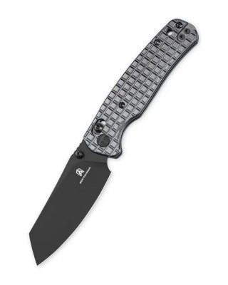 Nóż składany Bestechman Cicada's Wing Grey Frag Stainless Steel, Black PVD 10Cr15MoV (BMK06-S-2) Bestechman by Bestech Knives