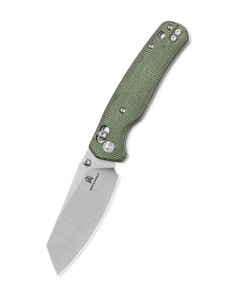 Nóż składany Bestechman Cicada's Wing OD Green Micarta, Satin 10Cr15MoV (BMK06-M-2) Bestechman by Bestech Knives