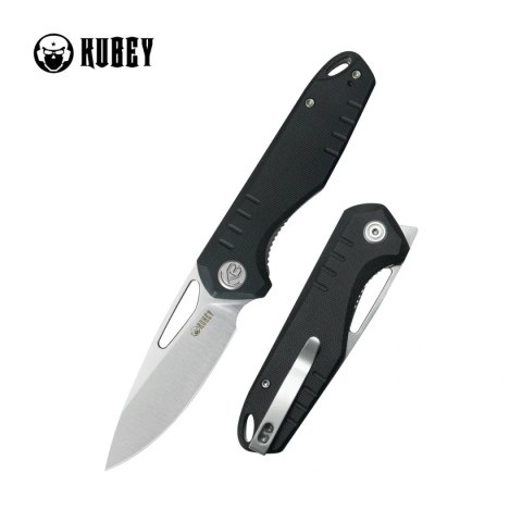 Nóż składany Kubey Doris Black G10, Satin 14C28N (KU324I) Kubey Knife