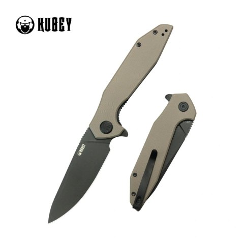 Nóż składany Kubey Nova KU117M, Orange G10, Satin 14C28N Kubey Knife