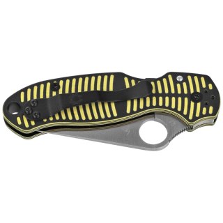 Nóż składany Spyderco Para 3 Salt Yellow / Black G10, Satin MagnaCut by Sal, Eric Glesser (C223GBKYLMCP) Spyderco Inc.