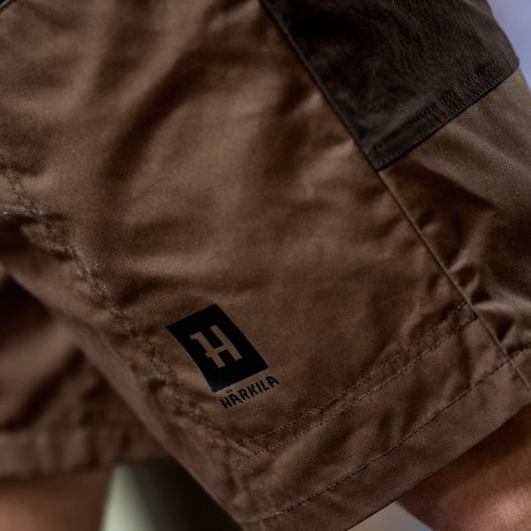 Spodenki Harkila Fjell Dark earth / shadow brown Härkila