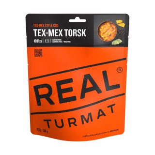 Żywność liofilizowana Real Turmat Dorsz w stylu Tex-Mex 500 g Real Turmat