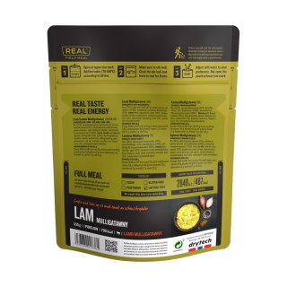 Żywność liofilizowana Real Turmat Field Meal Jagnięcina Mulligatawny 550 g Real Turmat