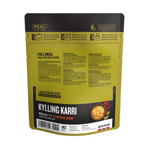 Żywność liofilizowana Real Turmat Field Meal Kurczak curry 520 g Real Turmat