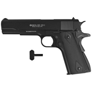 Pistolet wiatrówka Voltran Ekol ES 1911 Black 4.5 mm - Blow Back Ekol by Voltran