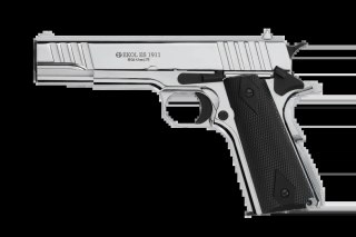 Pistolet wiatrówka Voltran Ekol ES 1911 v2 Shiny 4.5 mm - Blow Back Ekol by Voltran