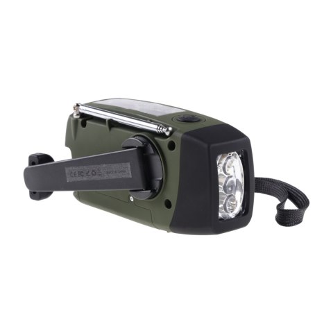 Radio survivalowe na korbkę Fosco Fosco Industries