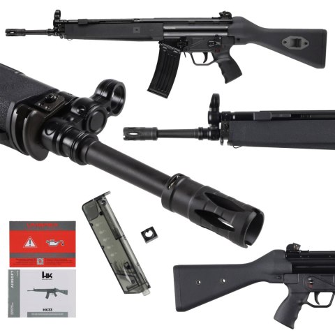 Replika karabinek ASG H&K Heckler&Koch HK33 6 mm gaz Heckler&Koch
