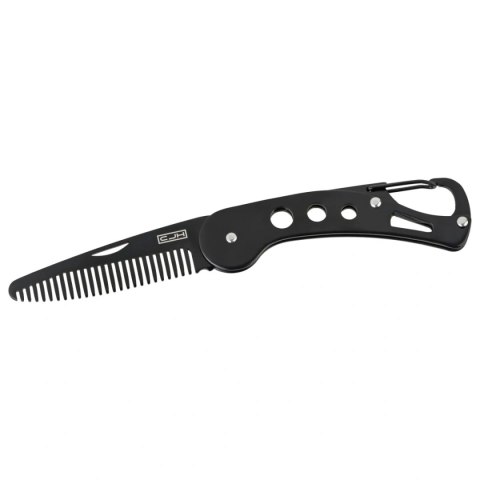 Składany grzebień Herbertz Black Stainless Steel, Black 420 (44017) Herbertz GmbH