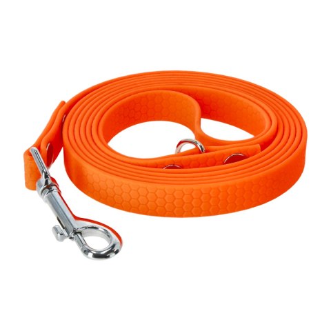 Smycz BioThane 4wild wodoodporna 200 cm pomarańczowa 4wild.eu