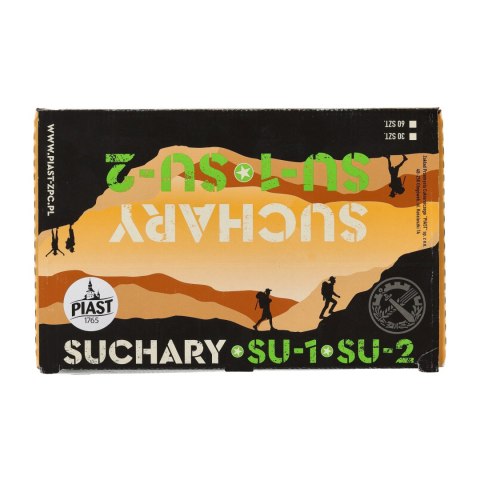 Suchary wojskowe Piast specjalne SU-1 45 g display 60 szt. Piast