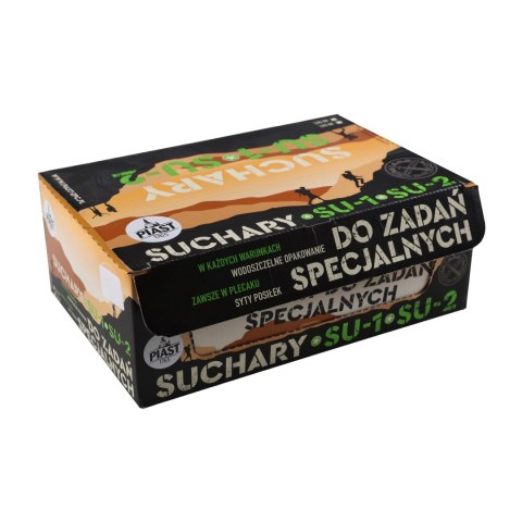 Suchary wojskowe Piast specjalne SU-2 90 g display 30 szt. Piast