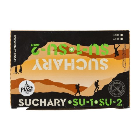 Suchary wojskowe Piast specjalne SU-2 90 g display 30 szt. Piast